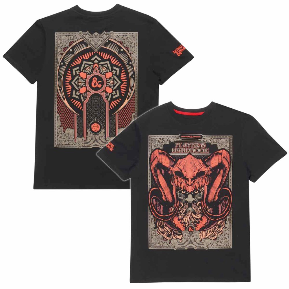 Dungeons & Dragons - Players Handbook Herren T-Shirt - Schwarz